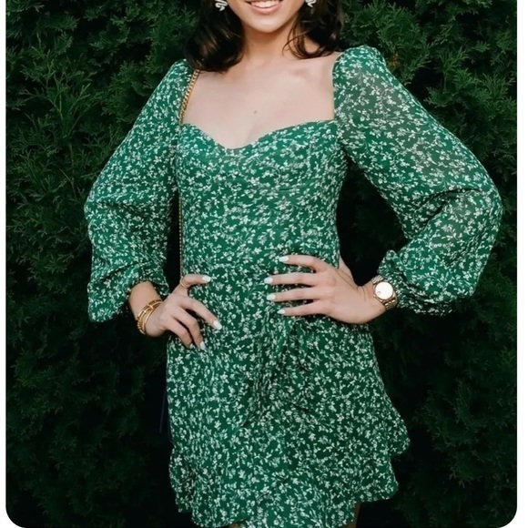 Reformation Dresses & Skirts - New 💚Reformation Cammi Dress Parsley